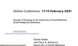 Mezinárodní online konference Cognitive Issues in the Long Scotist Tradition