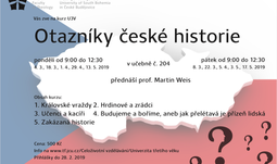 Otazníky české historie